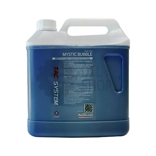 TACSYSTEM MYSTIC BUBBLE - Высококонцентрированный шампунь для ручной мойки, 4 л - 1