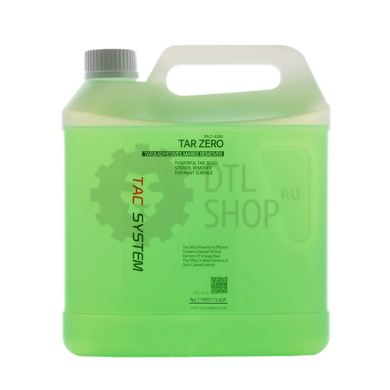 TACSYSTEM TAR ZERO - Экологически чистый очиститель битума и клея, 4 л