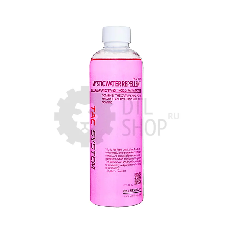 TACSYSTEM Mystic Water Repellent - Пенный шампунь Гидрофобизатор, 500 мл