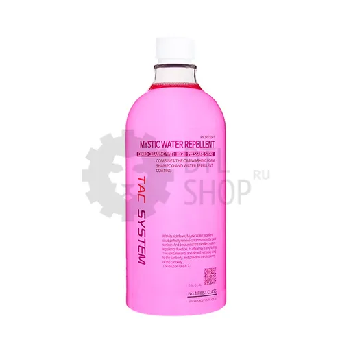 TACSYSTEM Mystic Water Repellent - Пенный шампунь Гидрофобизатор, 1 л - 1