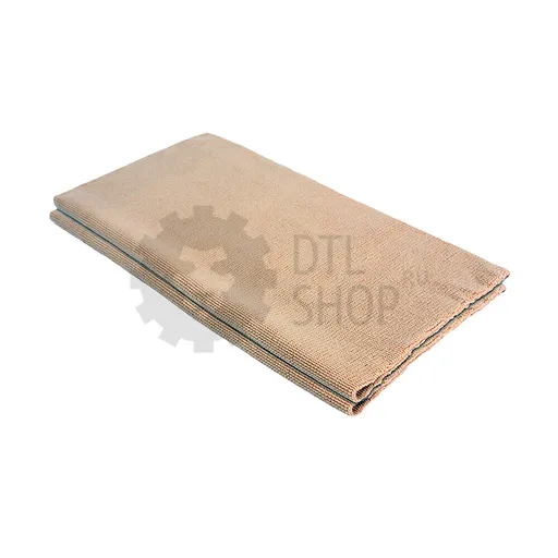 PureStar Brownie Buffing Towel - Двусторонняя микрофибровая салфетка, коричневая, 40х40 см - 1