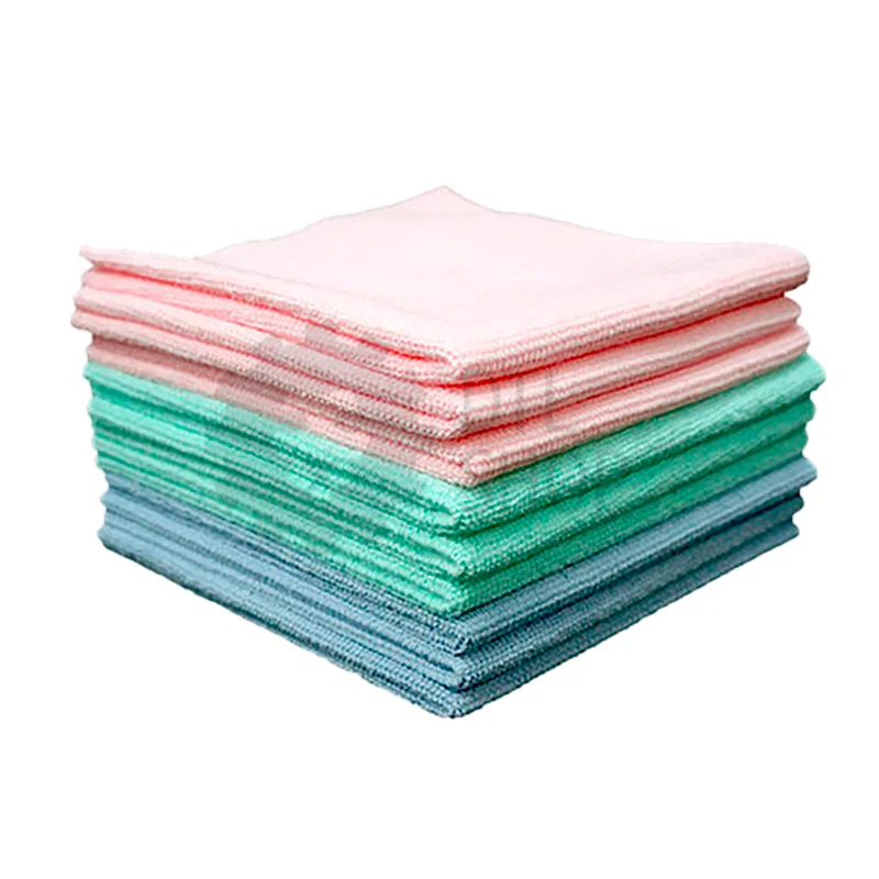 PureStar Speed Polish Multi Purpose Light Towel - Набор безворсовых микрофибровых салфеток, 33х33 см, 9 шт