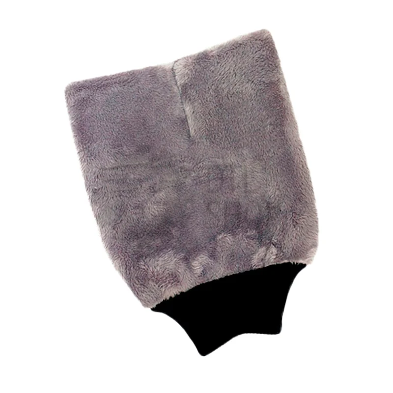 PureStar Plush Wash Mitt - Плюшевая рукавица для мойки авто, серая