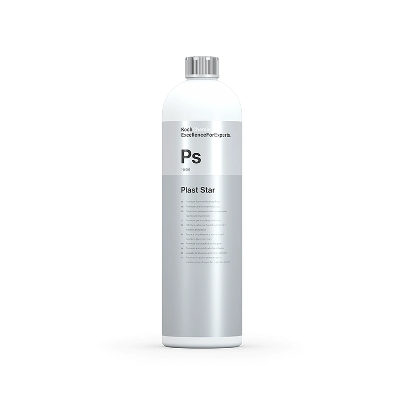 Koch Chemie PLAST STAR KUNSTSTOFFTIEFENPFLEGE - Средство для ухода за пластиком и резиной (с силиконом), 1 л - 1