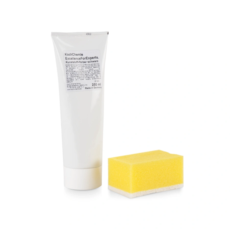 Koch Chemie KUNSTOFF-FARBER schwarz - Крем-краска для пластика, черная, 250 мл