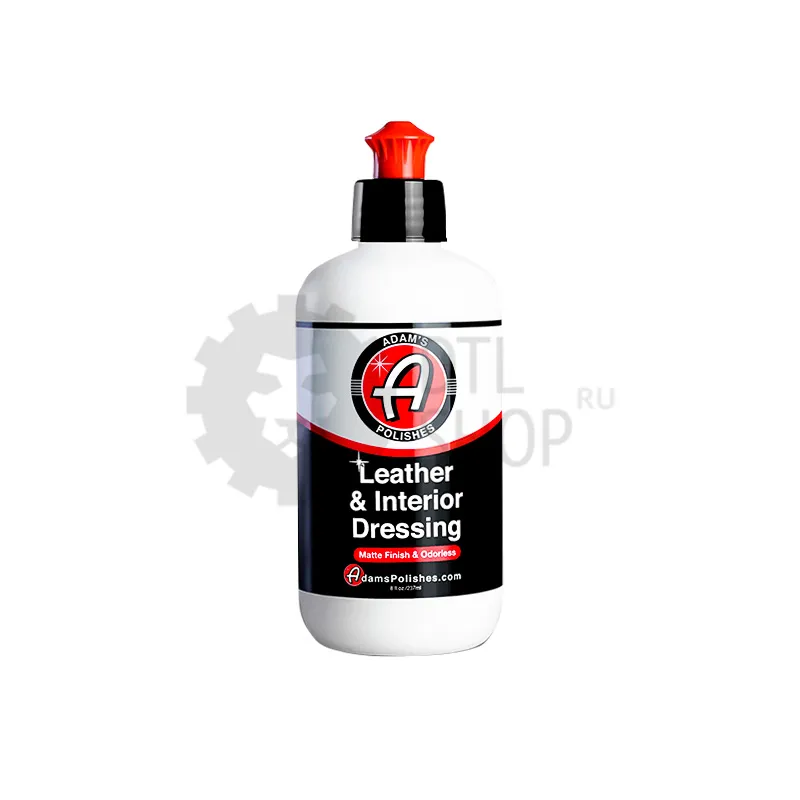 Adam's Polishes Leather & Interior dressing - молочко для ухода за кожей и пластиком салона, 240 мл - 1