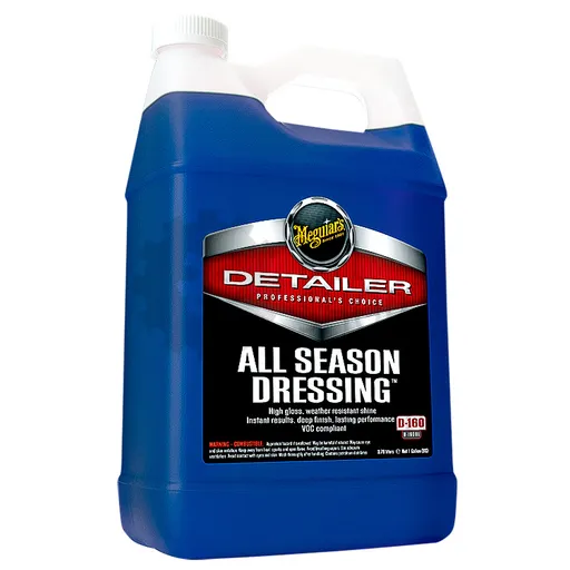 Meguiar's All Season Dressing - Средство для улучшения внешнего вида резины и пластика, 3.785 л - 1