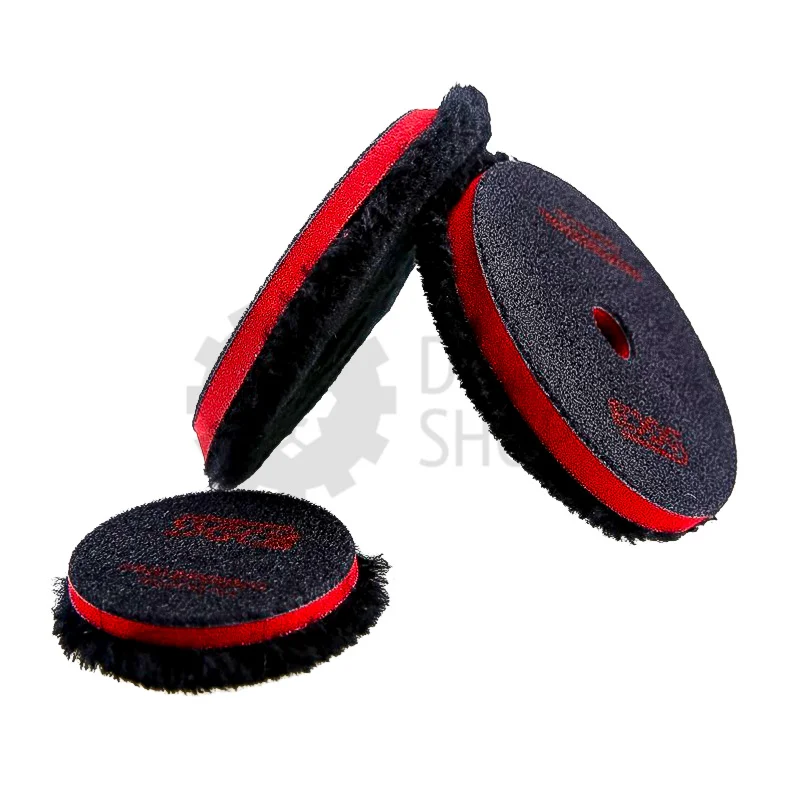 SGCB Полировальный круг японский черный мех на поролоновой основе 75 мм - 3