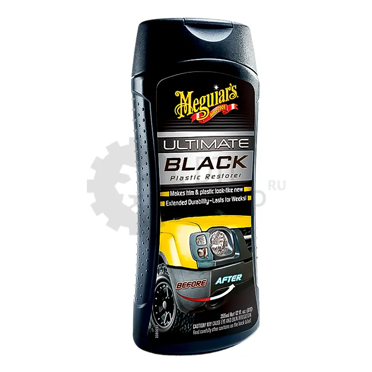 Meguiar's Ultimate Black - Средство для чернения резиновых и пластик. элементов кузова, 355 мл - 1