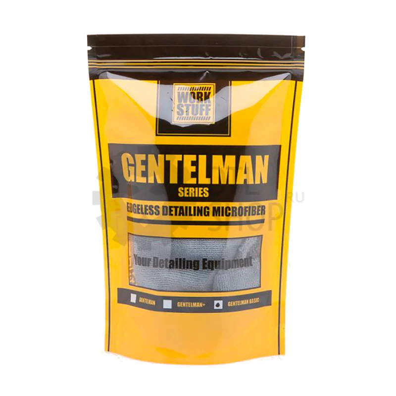 Work Stuff Gentleman Basic - Микрофибра, серая, 40 х 40 см - 3