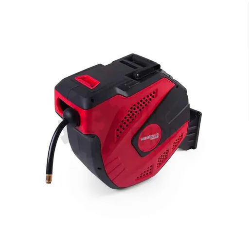 WiederKraft Пневматическая катушка с шлангом для подачи сжатого воздуха, 12/18 мм, 3/8'', длина 15 м - 1