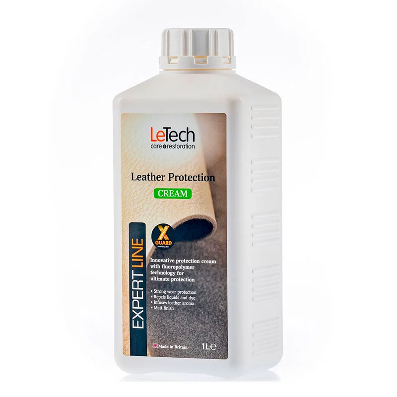 LeTech Leather Protection Cream X-GUARD PROTECTED - Защитный крем для кожи X-GUARD, 1 л