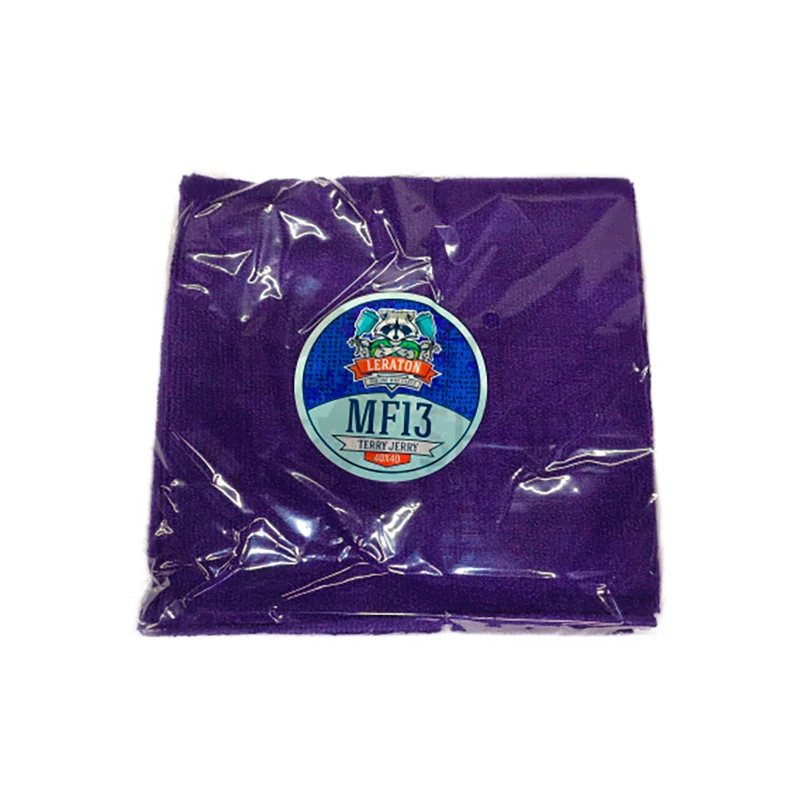 Leraton Terry Jerry - Универсальная микрофибра без краев, 40x40 см, 400 гр/см2