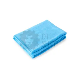 AuTech Profi Microfasertush - Микрофибровое полотенце для сушки авто с оверлоком, 55х80 см, голубое, 400 гр/м2