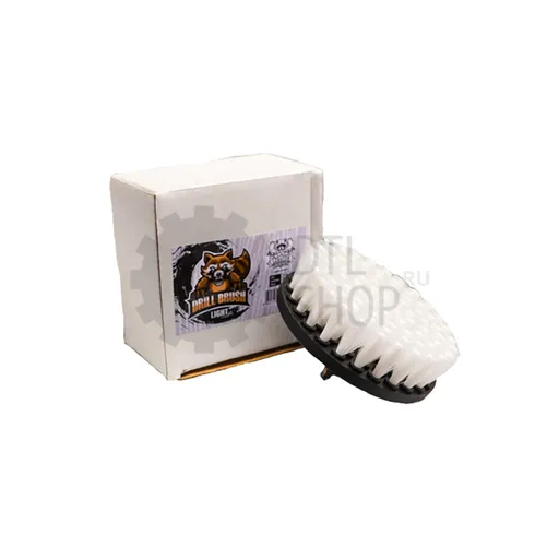 Leraton Щетка для химчистки под дрель мягкая - 1