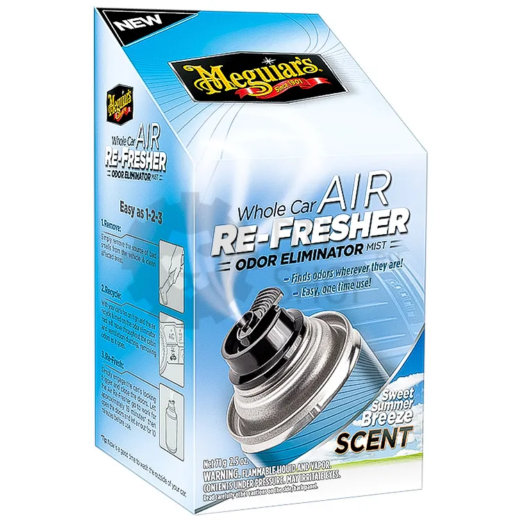 Meguiar's Air Refresher - Summer Breeze - Нейтрализатор запахов в салоне а/м "Летний Бриз", 59 мл - 1