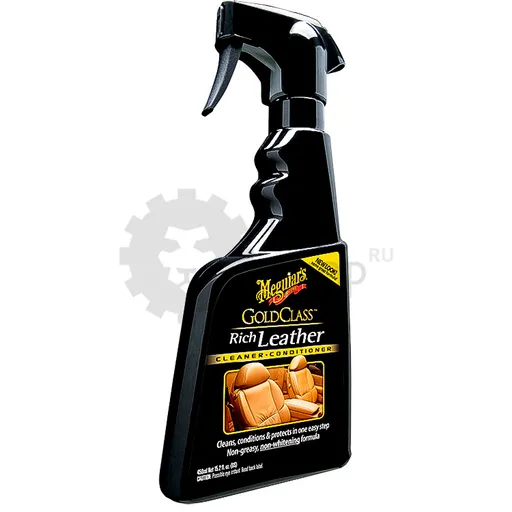 Meguiar's Gold Class Rich Leather - Очиститель и кондиционер кожи, триггер 450 мл - 1