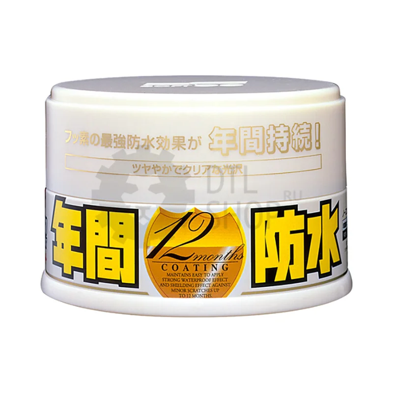 SOFT99 Fusso 12 Months защитное покрытие для светлых ЛКП, 200 гр