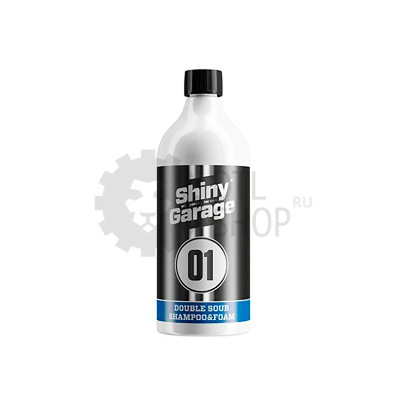 Shiny Garage Double Sour Shampoo & Foam - Кислотный шампунь и пена 2в1, 1 л
