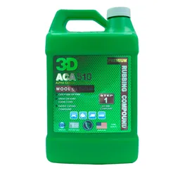 3D ACA 510 Premium Rubbing Compound - Режущая паста премиум-класса, 3.78 л