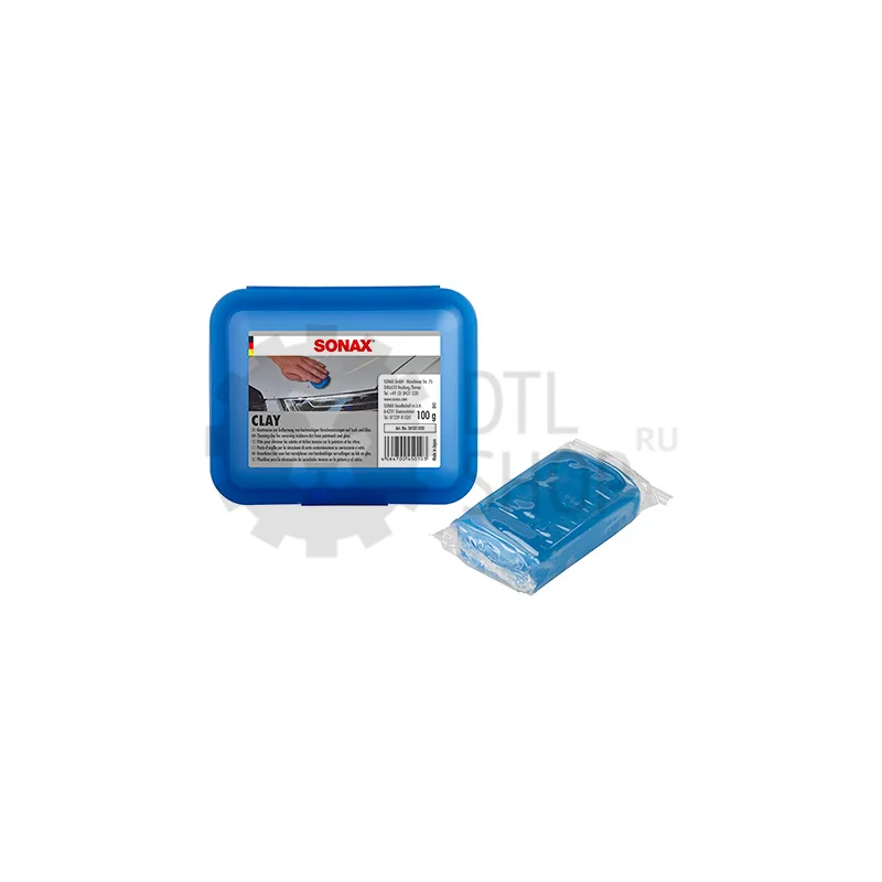 Sonax ProfiLine Clay - Глиняный брусок для очистки окрашенных поверхностей, 100 гр - 2