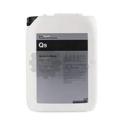 Koch Chemie QUICK & SHINE ELEGANT - Средство для очистки ЛКП, стекла, пластика, хрома, 10 л