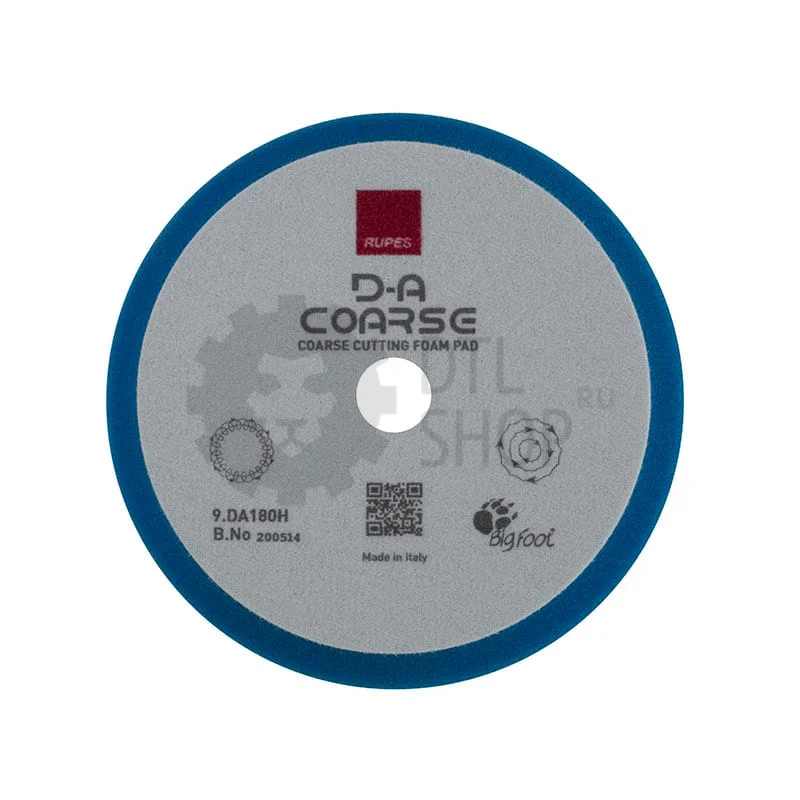 RUPES Диск полировальный, поролоновый, синий, 150/180 мм - 2
