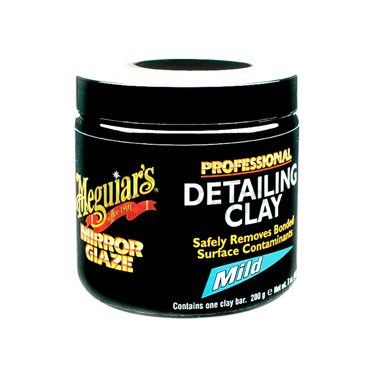 Meguiar's Clay Bar Mild - Синтетическая глина мягкая для удаления загрязнений, 200 гр