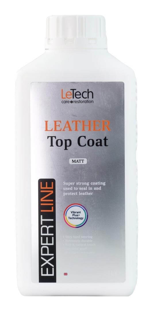 LeTech Leather Top Coat Matt - матовый лак для кожи, 1 л - 2