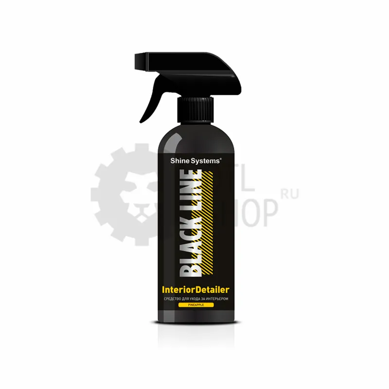 Shine Systems Black Line InteriorDetailer Pineapple - средство для ухода за интерьером, 400 мл - 1