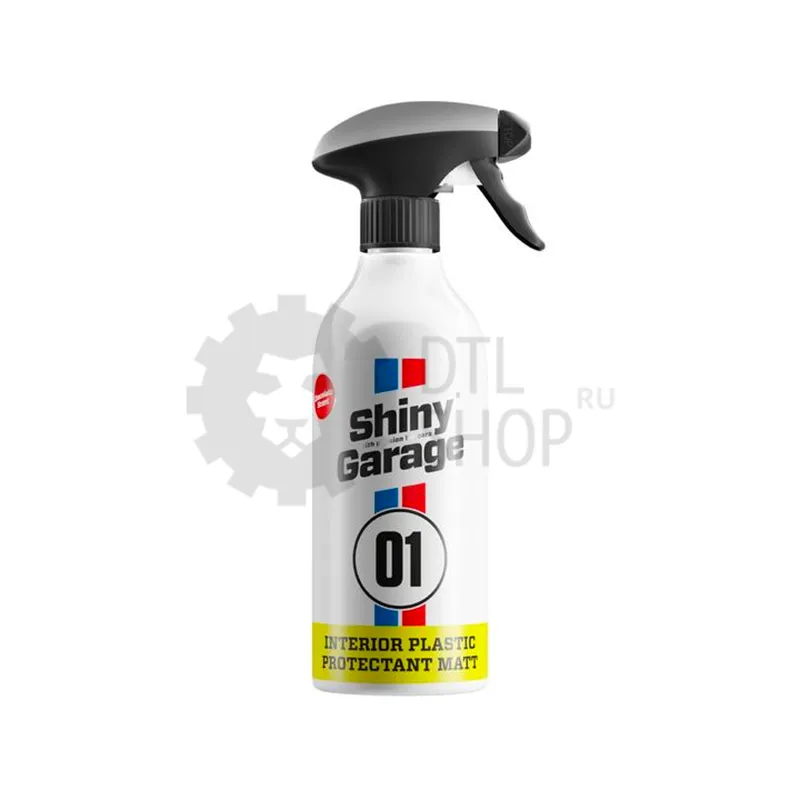 Shiny Garage Interior Plastic Protectant Matt - Защитный спрей для интерьерного пластика с матовым эффектом, 500 мл - 1