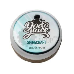 DODO JUICE Shinecraft - Высокоэффективный гибридный воск для светлых цветов ЛКП, 30 мл