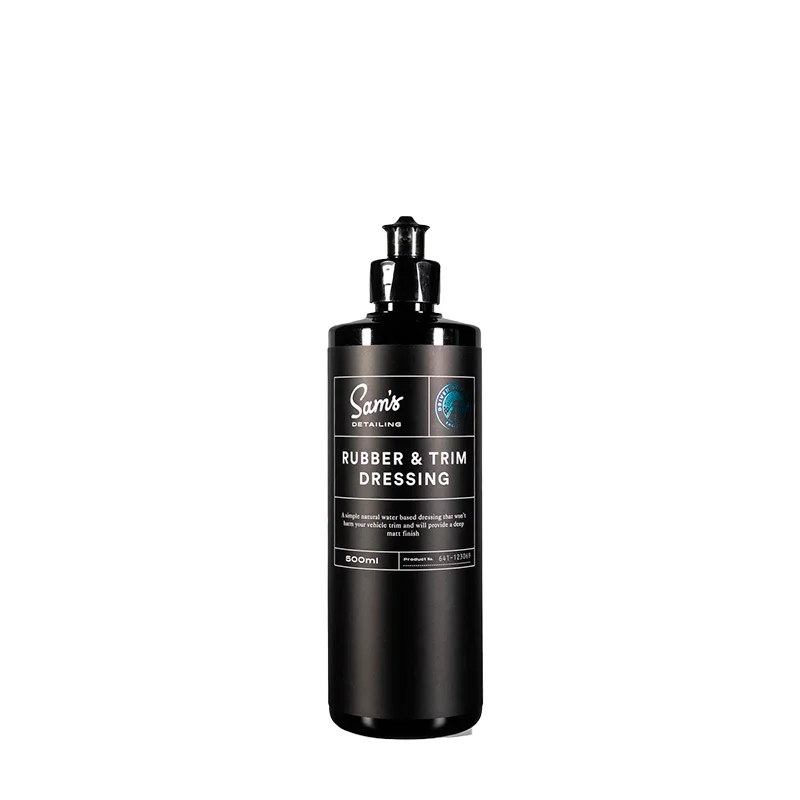 Sam's Detailing Rubber & Trim Dressing - Чернитель резины и пластика, 500 мл