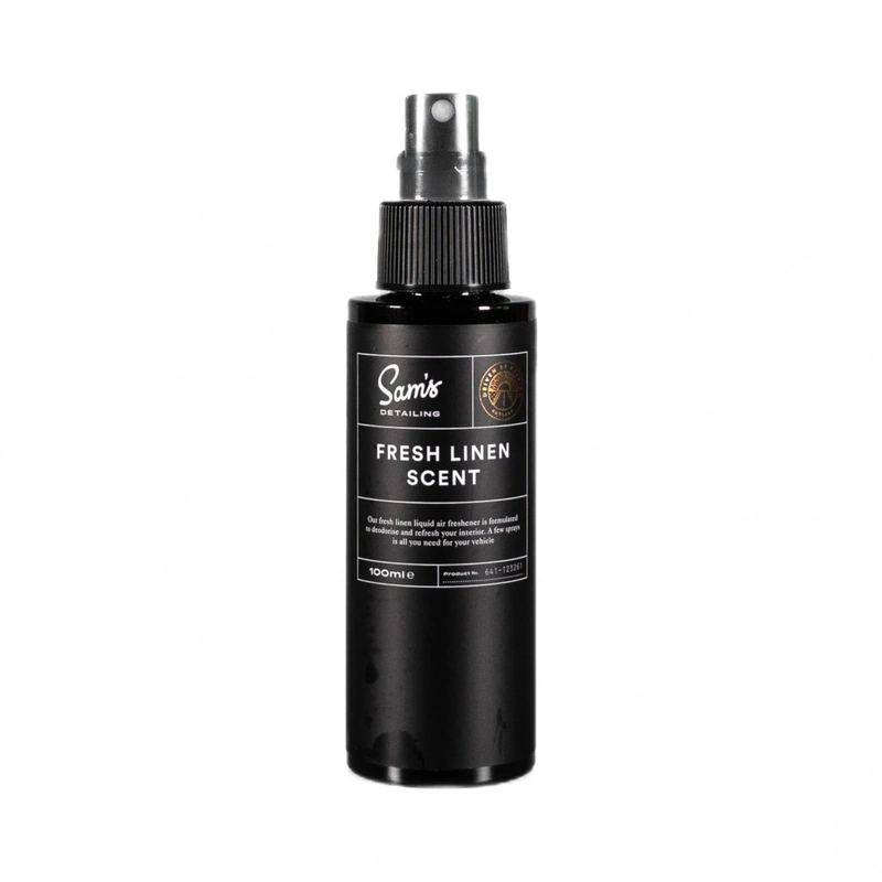 Sam's Detailing Fresh Linen Scent - Спреевый ароматизатор, 100 мл - 1