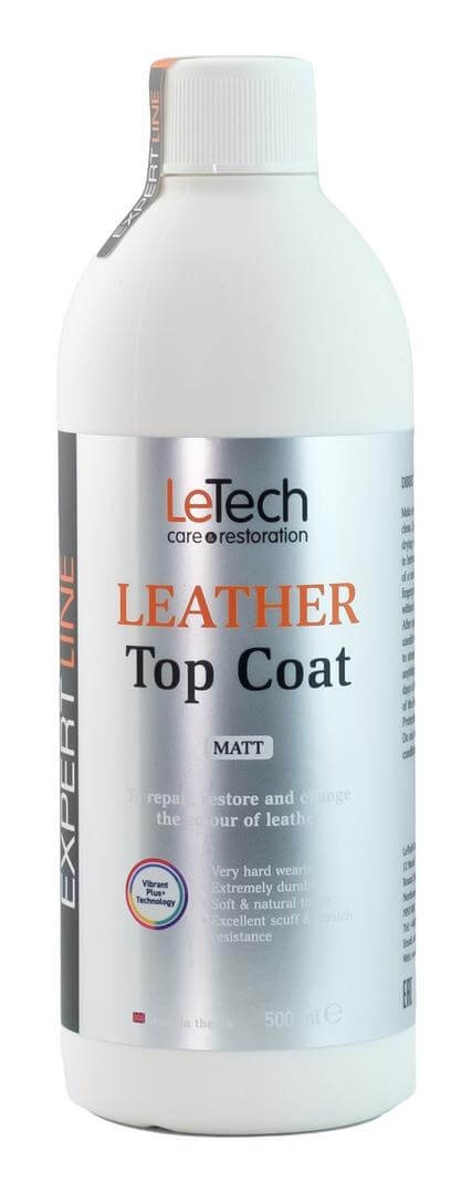 LeTech Leather Top Coat Matt - матовый лак для кожи, 500 мл - 2