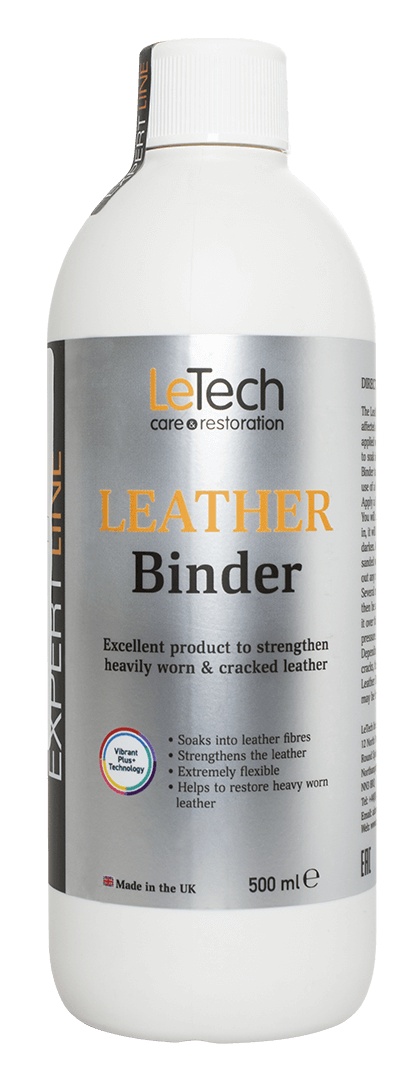 LeTech Leather Binder - средство для укрепления изношенной поверхности кожи, 200 мл - 4