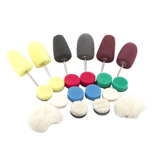 Shine Systems Detail Polisher Pad Set - набор мини-падов для гибкого вала, 20 шт