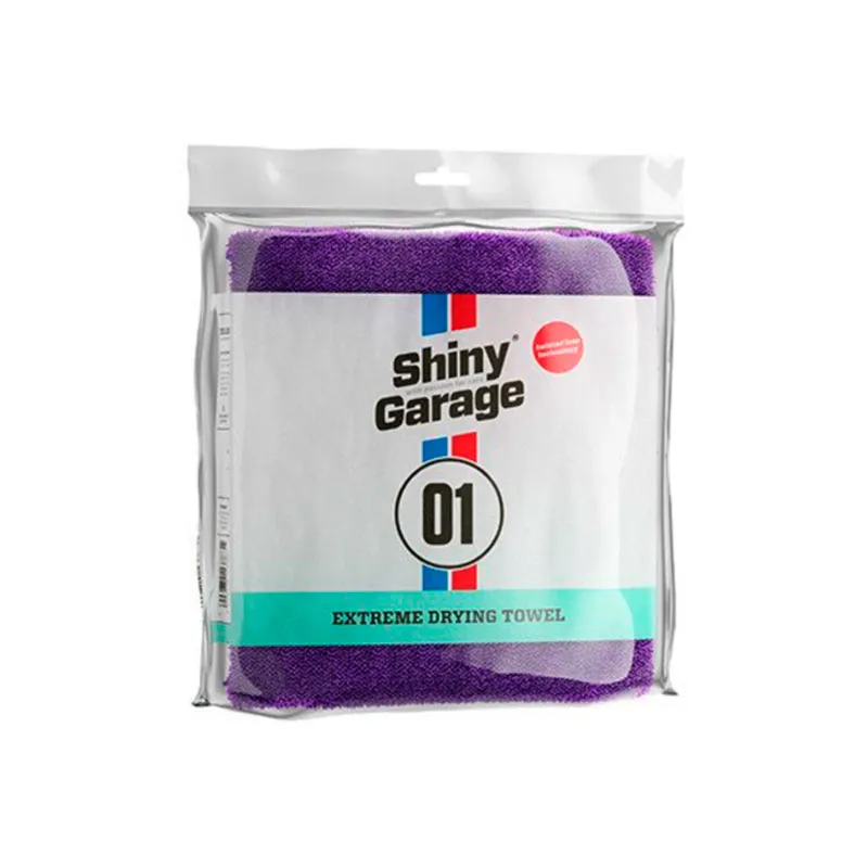 Shiny Garage Extreme XS - Полотенце для сушки кузова, фиолетовое, 40х40 см - 1