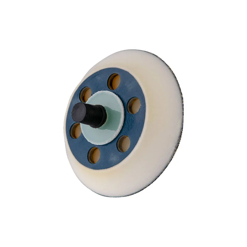 HANKO HANKO Диск-подошва полировальная средней жесткости 75 мм, 6 отв., крепление резьба М8 для ML-12