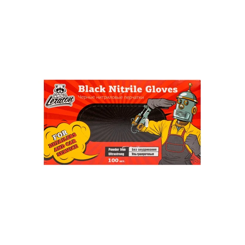 Leraton Перчатки нитриловые, размер XL, 100 шт