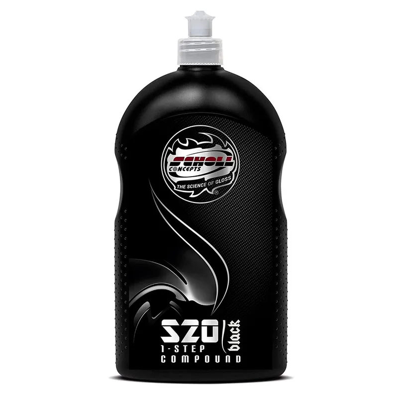 Scholl Concepts S20 Black Real 1-Step Compound Настоящая одношаговая полировальная паста, 1 л - 1