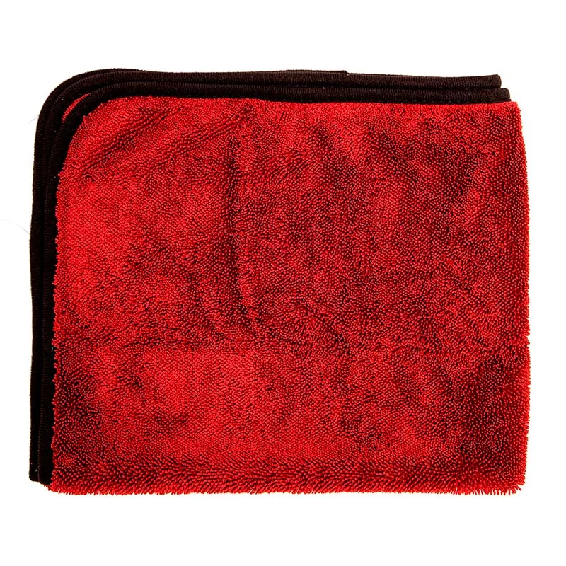 Buff Brothers Super Dry Brother Maroon - Односторонняя микрофибра для сушки, бордовая, 90x60 см - 4