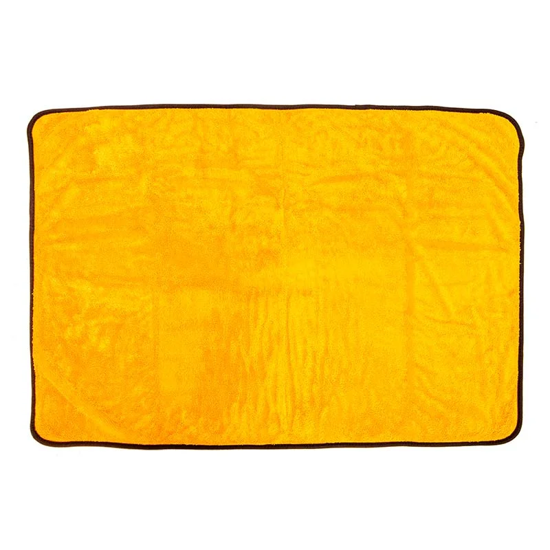 Buff Brothers Super Dry Brother Gold - Односторонняя микрофибра для сушки, синяя, 90x60 см - 2