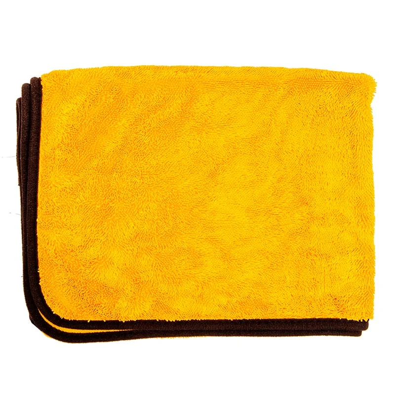 Buff Brothers Super Dry Brother Gold - Односторонняя микрофибра для сушки, синяя, 90x60 см - 4