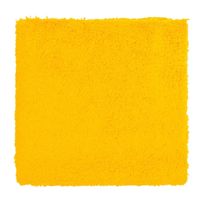 Buff Brothers Polish Brother Gold - Полировальная двухсторонняя микрофибра с низким ворсом, золотая, 40x40 см