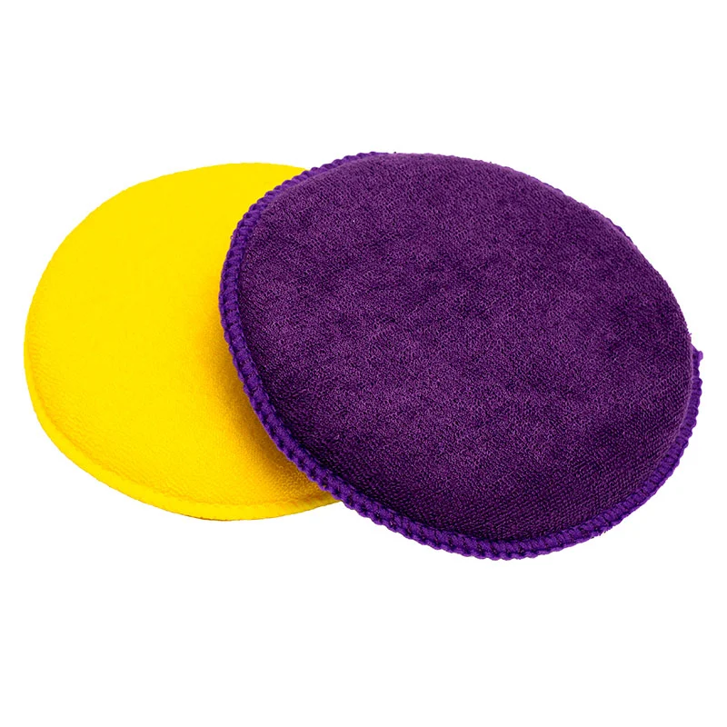 Buff Brothers Round Appl Brothers - Полировальные круглые пады из микрофиры, 2 шт