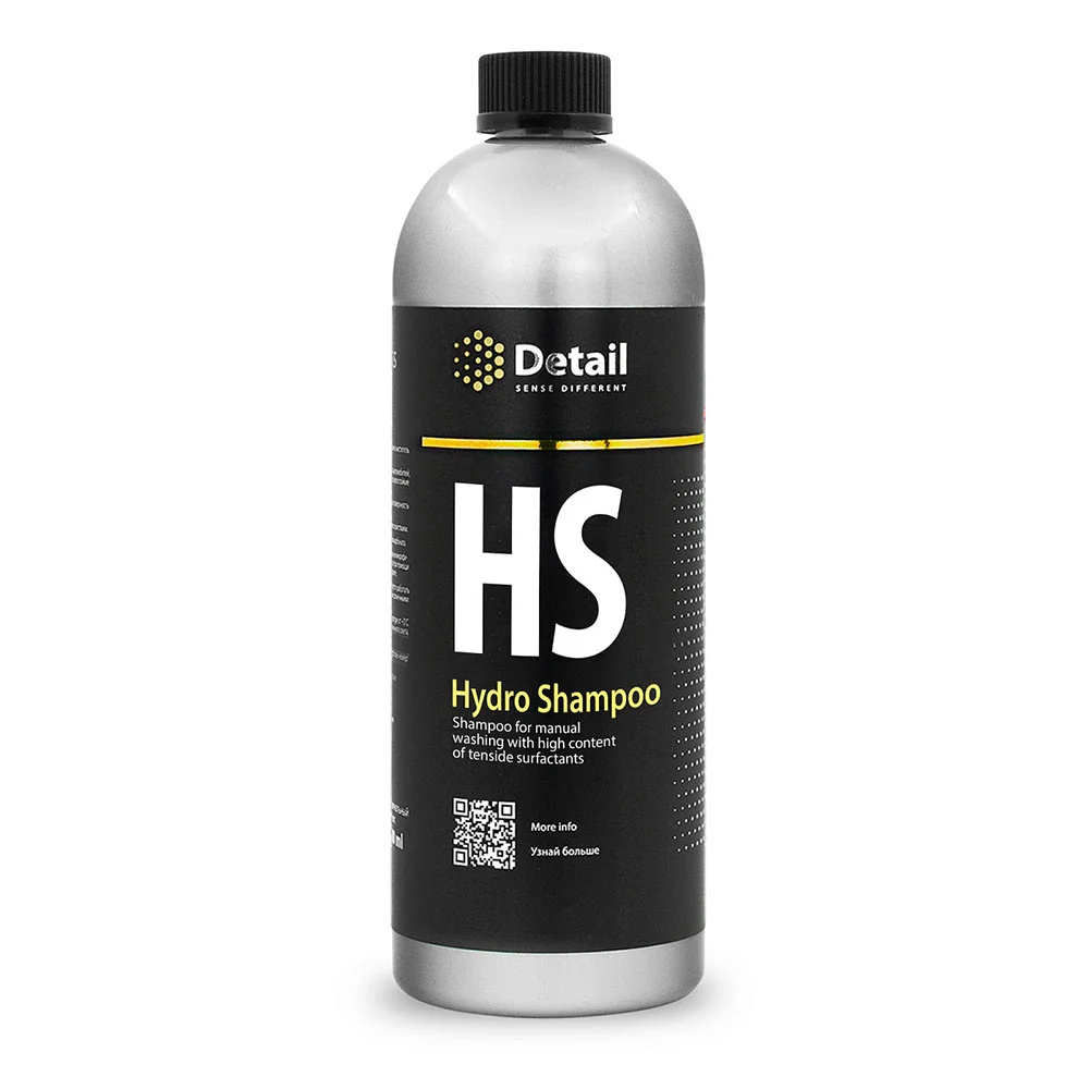 Detail HS (Hydro Shampoo) - Шампунь вторая фаза с гидрофобным эффектом, 1 л