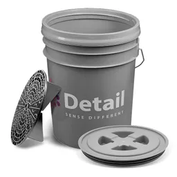 Detail Ведро для мойки автомобиля, серое
