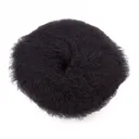 Shine Systems Black Wool Pad - полировальный круг из черного меха, 130 мм
