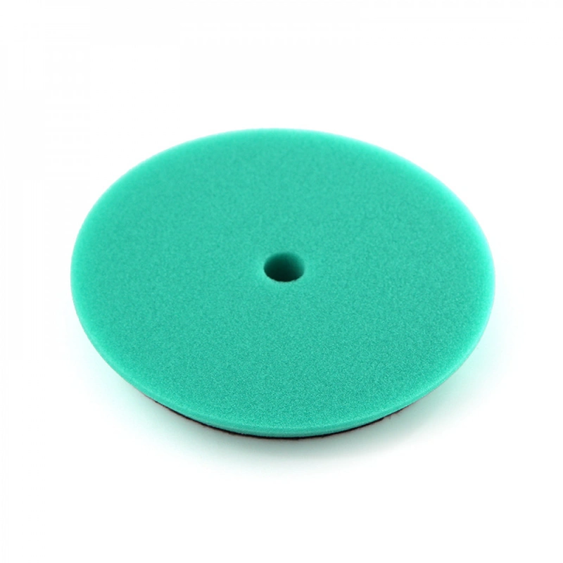 Shine Systems DA Foam Pad Green - полировальный круг экстра твердый зеленый, 130 мм - 1